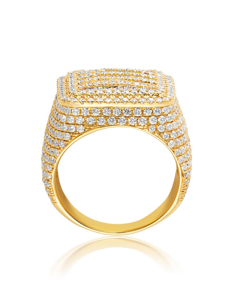 ‘Franchise’ - Diamond and Yellow Gold Ring