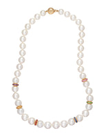 ‘Rainbow’ - Pearl and Coloured Stone Necklace