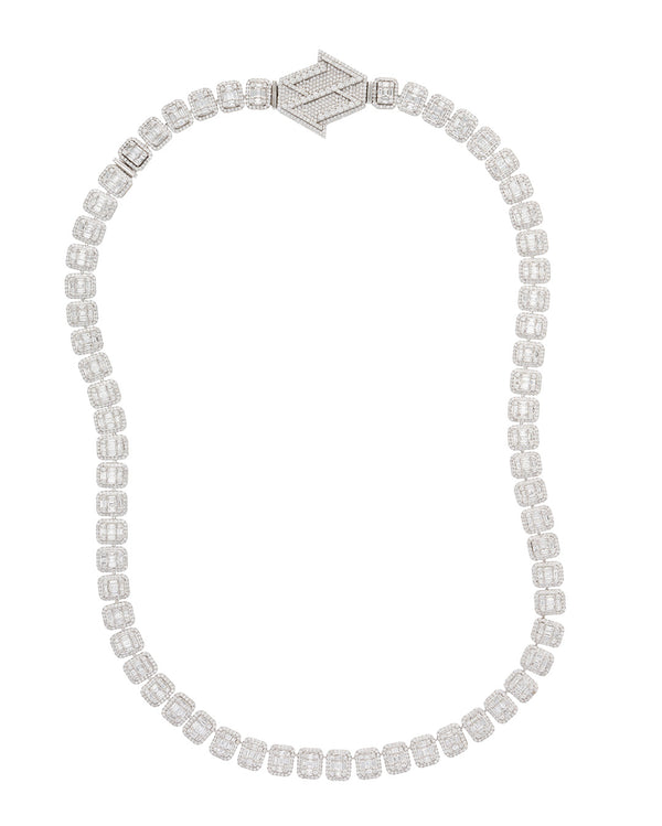 ‘Cold’ - Diamond Set Necklace with MW Clasp